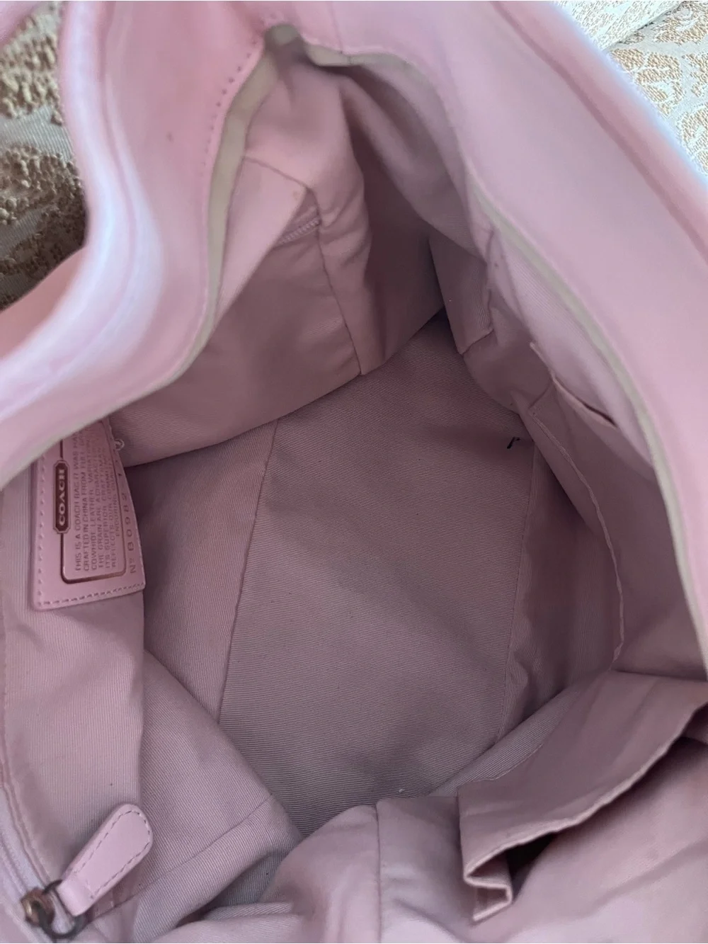 COACH Y2K slouchy pink Parker Hobo bag 13412